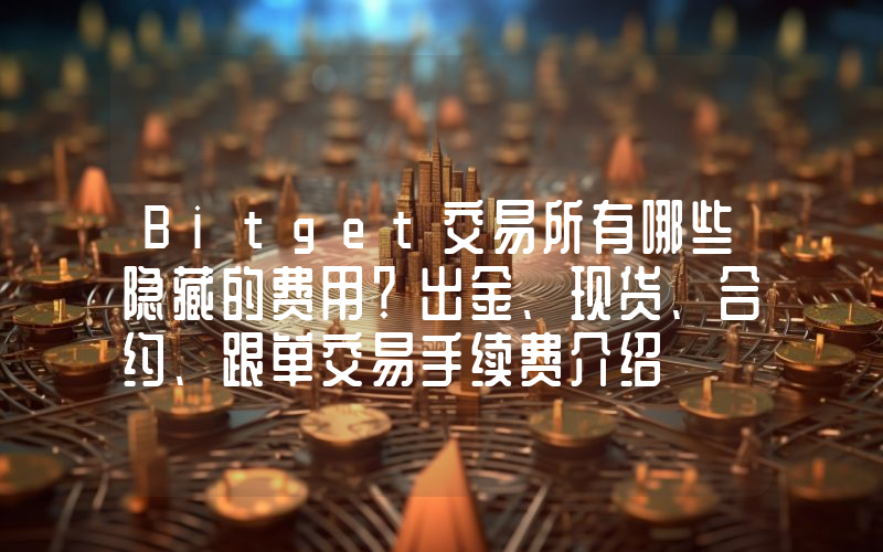 Bitget交易所有哪些隐藏的费用？出金、现货、合约、跟单交易手续费介绍