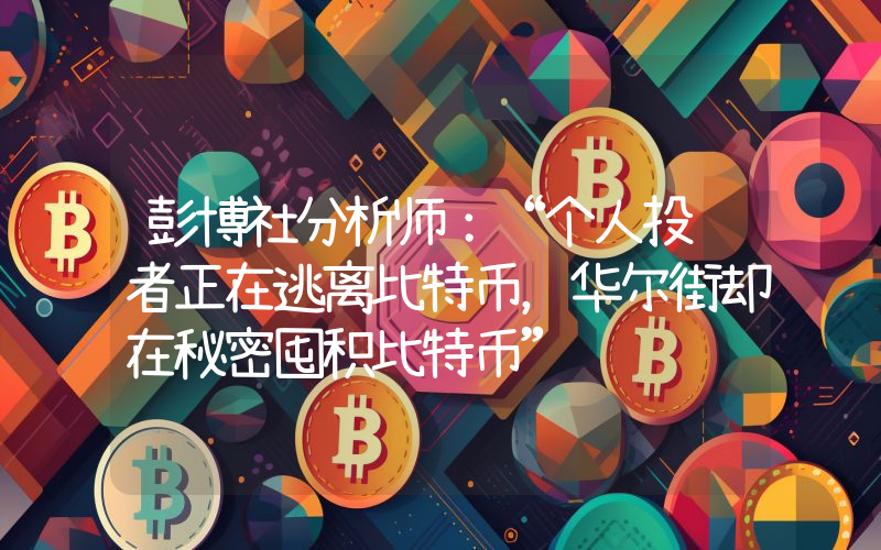 彭博社分析师:“个人投资者正在逃离比特币,华尔街却在秘密囤积比特币”