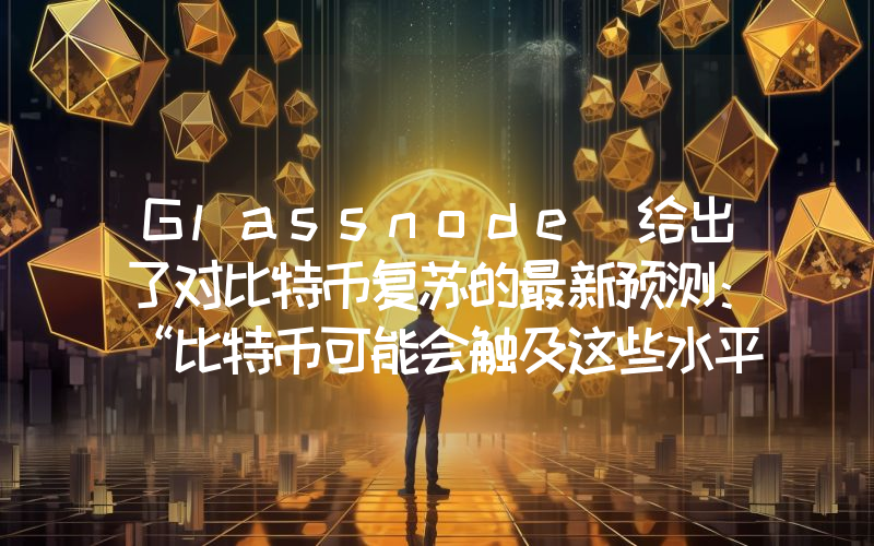 Glassnode 给出了对比特币复苏的最新预测：“比特币可能会触及这些水平并触底反弹。”