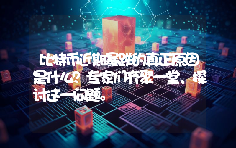 比特币近期暴跌的真正原因是什么？专家们齐聚一堂，探讨这一问题。