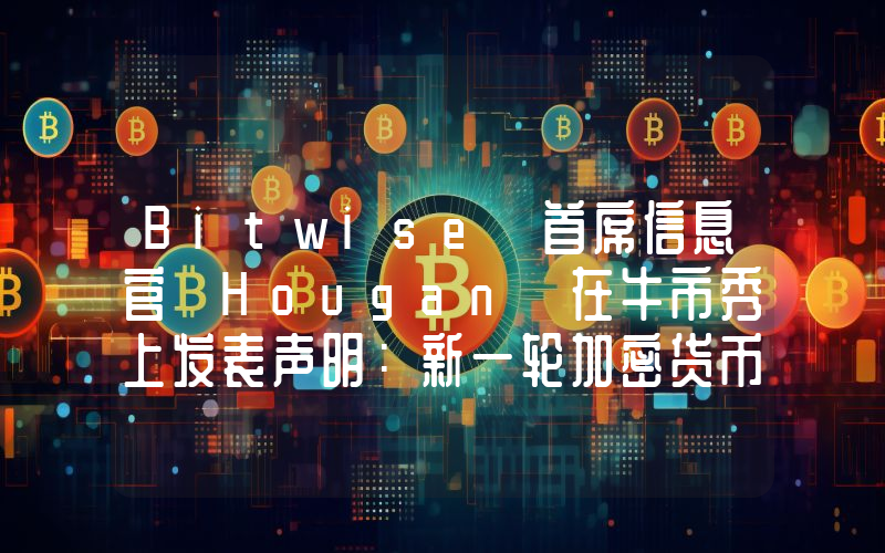 Bitwise 首席信息官 Hougan 在牛市秀上发表声明：新一轮加密货币牛市将会更缓慢、波动性更小！