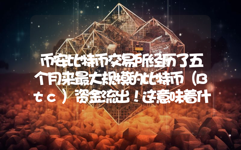 币安比特币交易所经历了五个月来最大规模的比特币（Btc）资金流出！这意味着什么？以下是详细信息。