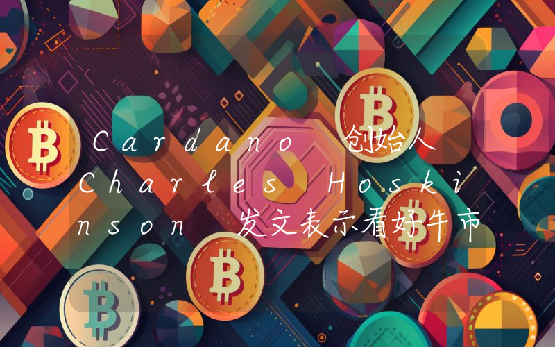 Cardano 创始人 Charles Hoskinson 发文表示看好牛市，并暗示将向 Ada 持有者进行空投！