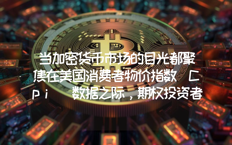 当加密货币市场的目光都聚焦在美国消费者物价指数（Cpi）数据之际，期权投资者已经做出了决定！以下是详情。