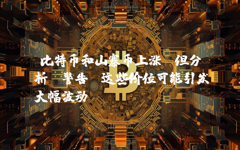 比特币和山寨币上涨，但分析师警告：这些价位可能引发大幅波动
