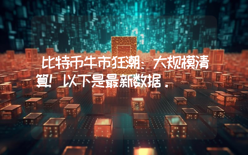 比特币牛市狂潮：大规模清算！以下是最新数据。