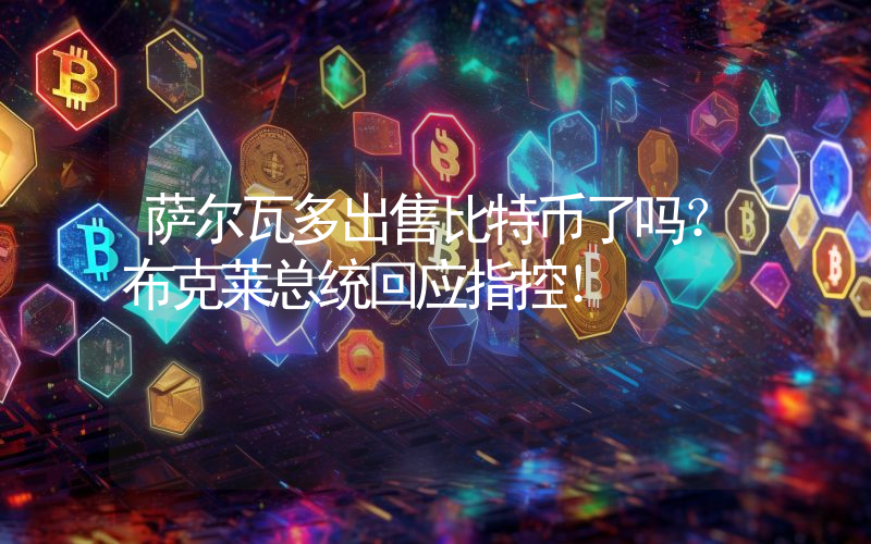 萨尔瓦多出售比特币了吗？布克莱总统回应指控！