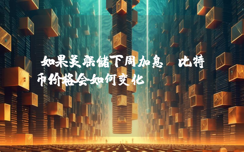 如果美联储下周加息，比特币价格会如何变化？