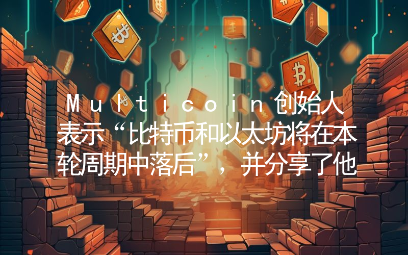 Multicoin创始人表示“比特币和以太坊将在本轮周期中落后”，并分享了他对山寨币的期望。