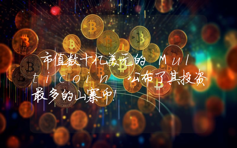 市值数十亿美元的 Multicoin 公布了其投资最多的山寨币！