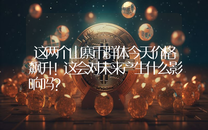 这两个山寨币群体今天价格飙升！这会对未来产生什么影响吗？