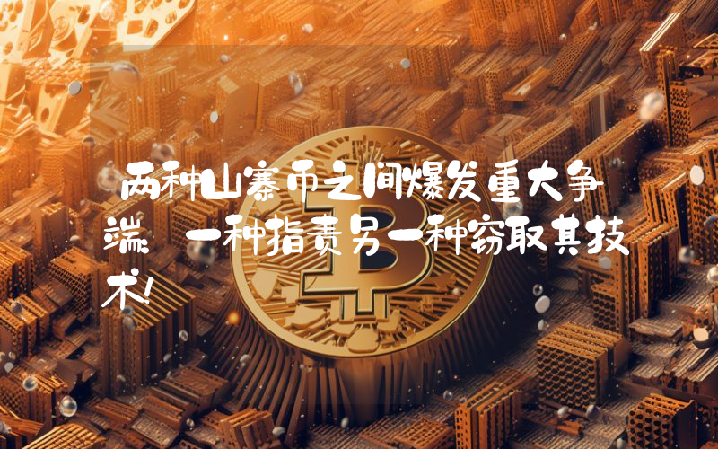 两种山寨币之间爆发重大争端：一种指责另一种窃取其技术！