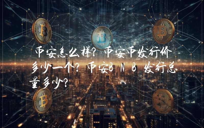 币安怎么样？币安币发行价多少一个？币安BNB发行总量多少？