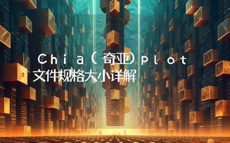 Chia(奇亚)plot文件规格大小详解