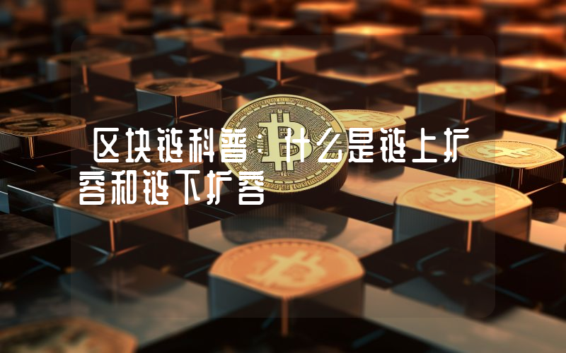 区块链科普：什么是链上扩容和链下扩容