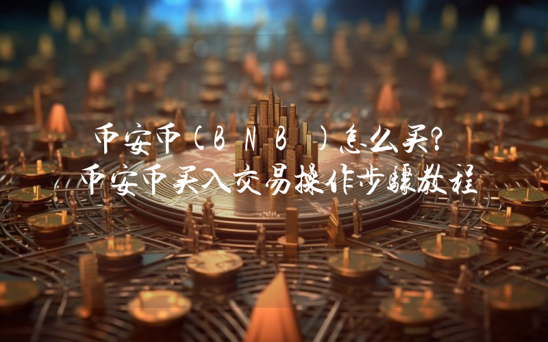 币安币(BNB)怎么买？币安币买入交易操作步骤教程