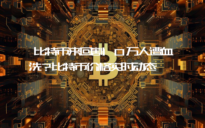 比特币来回割10万人遭血洗？比特币价格实时动态