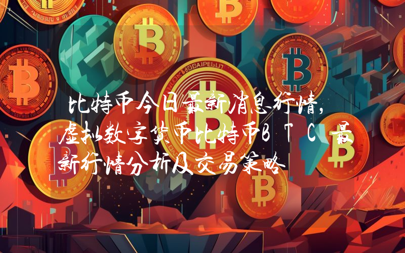比特币今日最新消息行情，虚拟数字货币比特币BTC最新行情分析及交易策略
