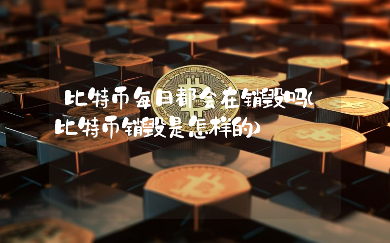 比特币每日都会在销毁吗(比特币销毁是怎样的)