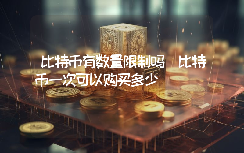 比特币有数量限制吗 比特币一次可以购买多少