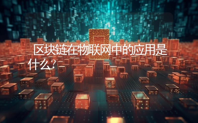 区块链在物联网中的应用是什么？