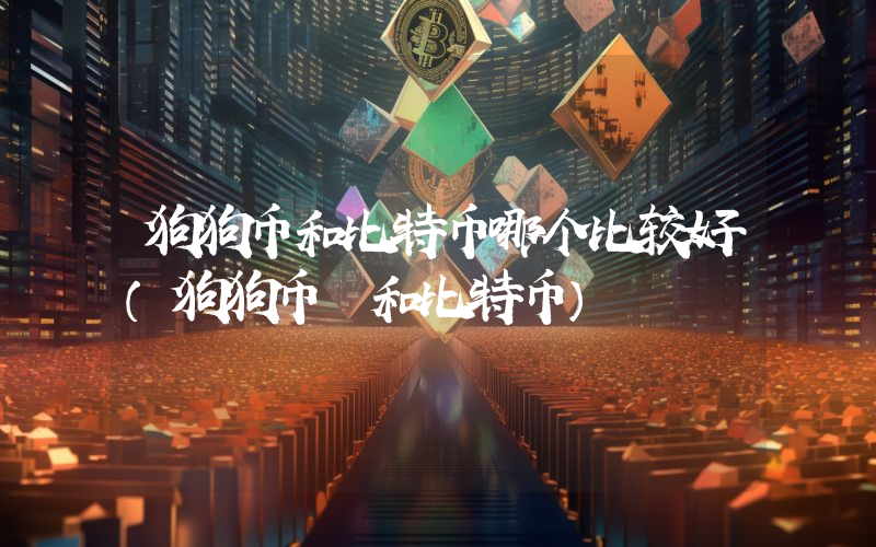 狗狗币和比特币哪个比较好（狗狗币 和比特币）