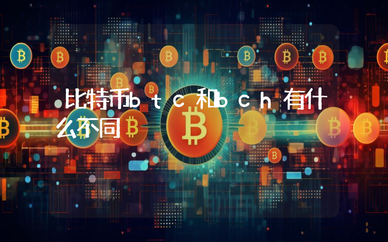 比特币btc和bch有什么不同