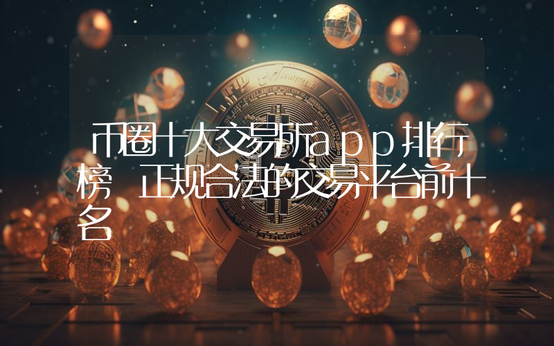 币圈十大交易所app排行榜 正规合法的交易平台前十名