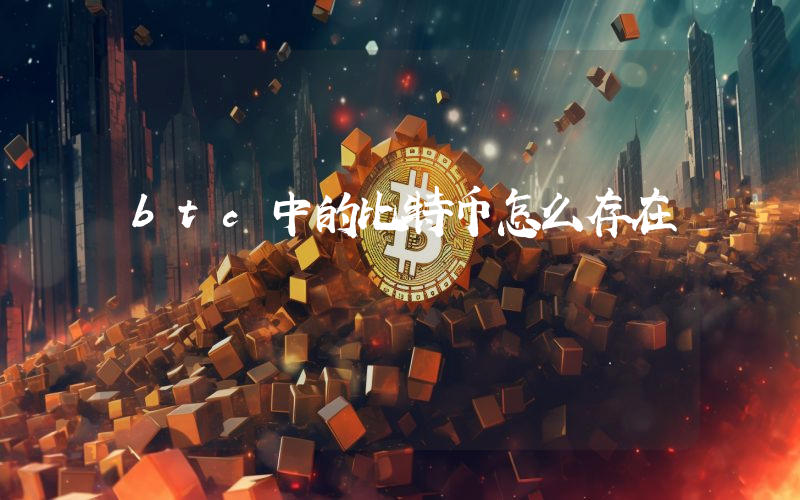 btc中的比特币怎么存在