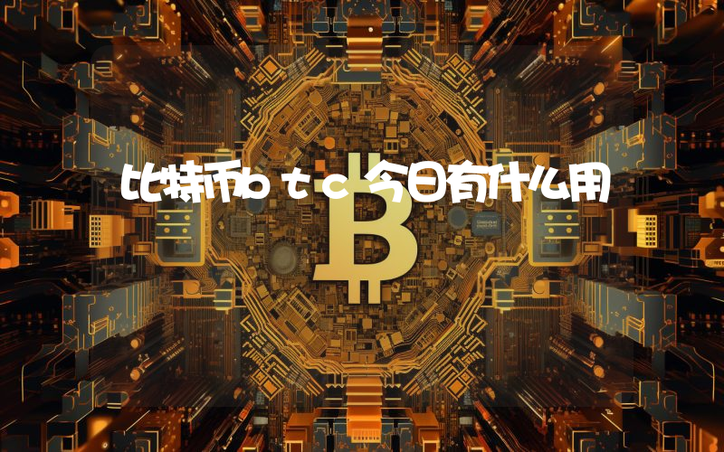 比特币btc今日有什么用