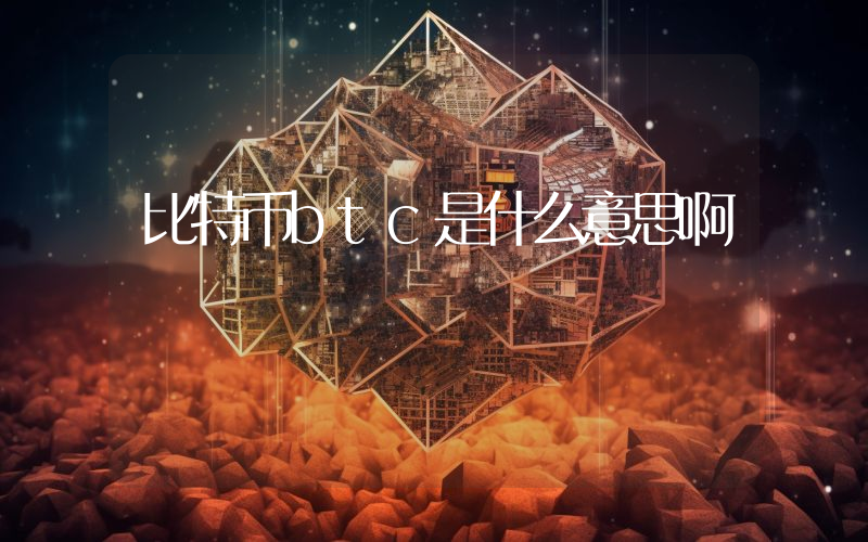 比特币btc是什么意思啊