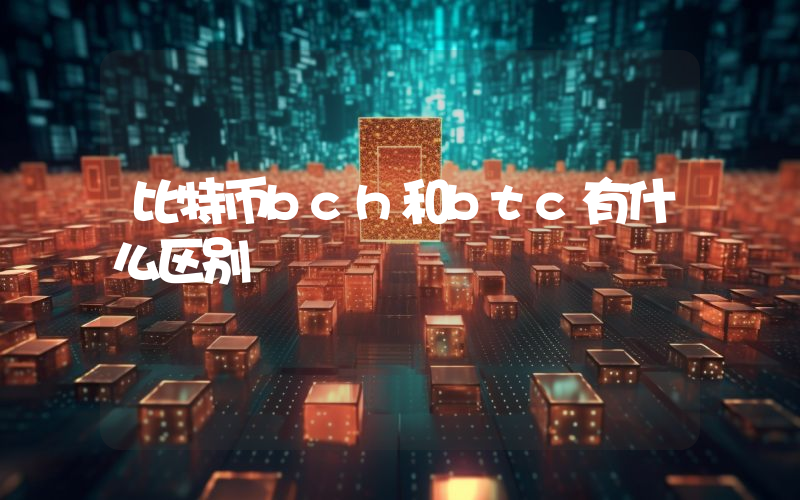 比特币bch和btc有什么区别