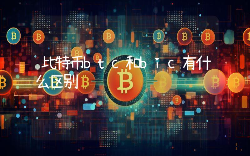 比特币btc和bic有什么区别