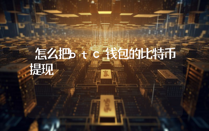 怎么把btc钱包的比特币提现