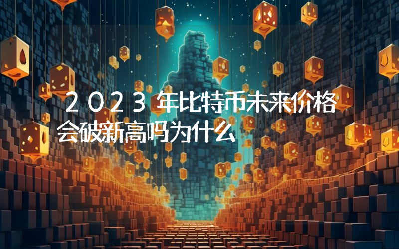 2023年比特币未来价格会破新高吗为什么
