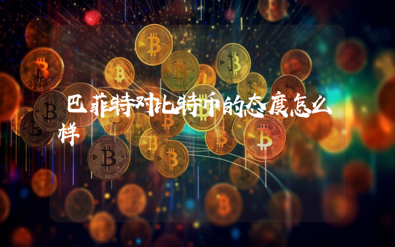 巴菲特对比特币的态度怎么样