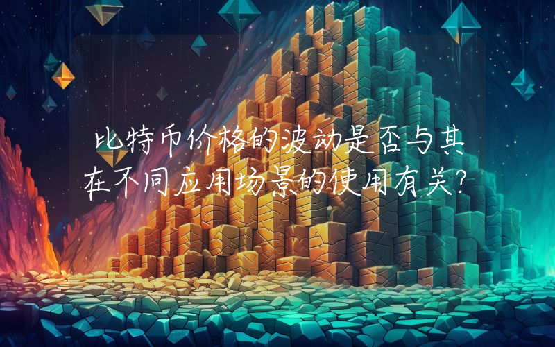 比特币价格的波动是否与其在不同应用场景的使用有关？