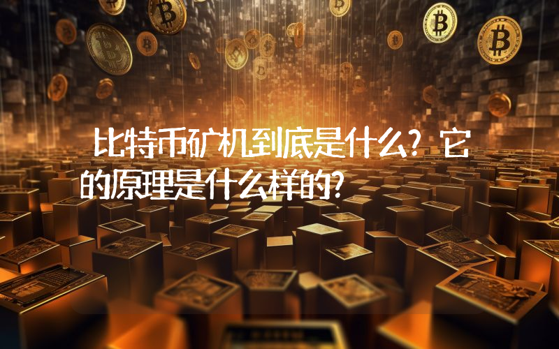 比特币矿机到底是什么？它的原理是什么样的？