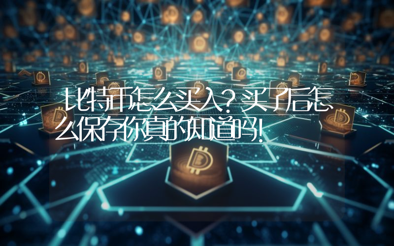 比特币怎么买入？买了后怎么保存你真的知道吗！