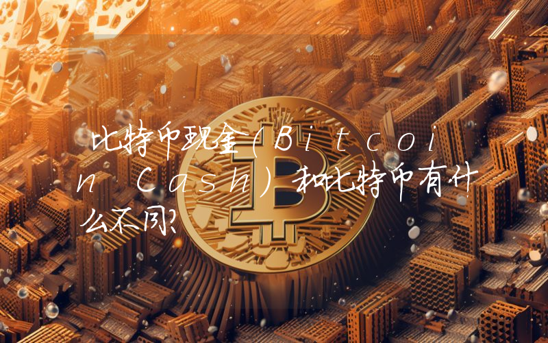 比特币现金(Bitcoin Cash)和比特币有什么不同？
