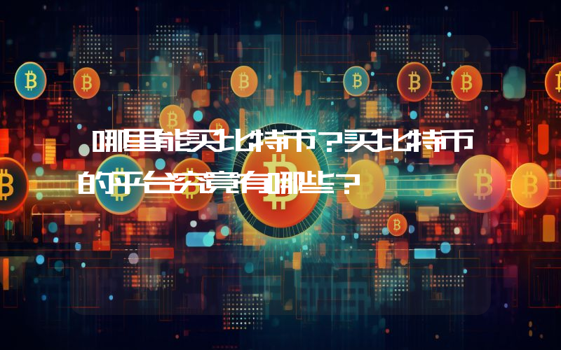 哪里能买比特币？买比特币的平台究竟有哪些？
