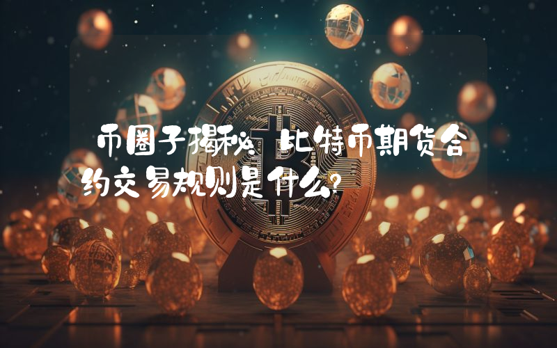 币圈子揭秘：比特币期货合约交易规则是什么？