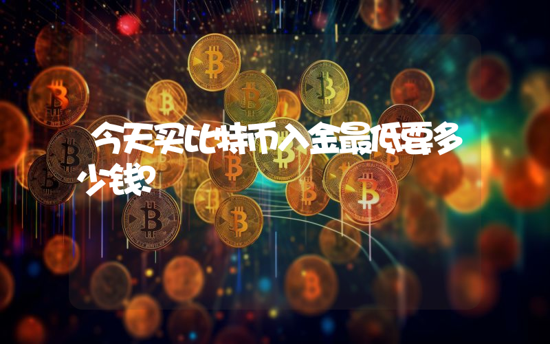 今天买比特币入金最低要多少钱？
