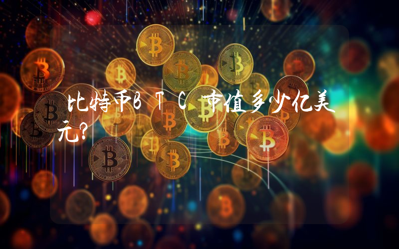 比特币BTC市值多少亿美元?