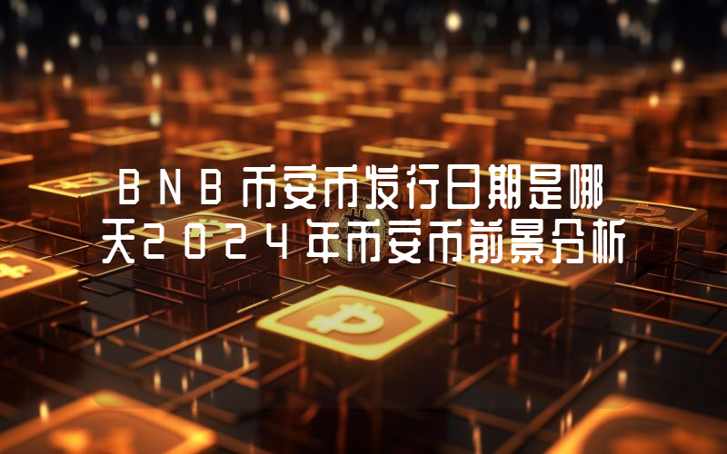 BNB币安币发行日期是哪天2024年币安币前景分析