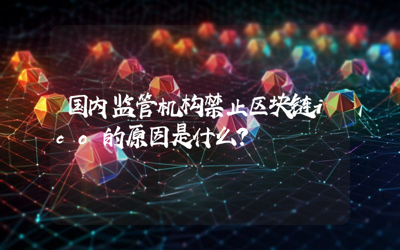 国内监管机构禁止区块链ico的原因是什么？