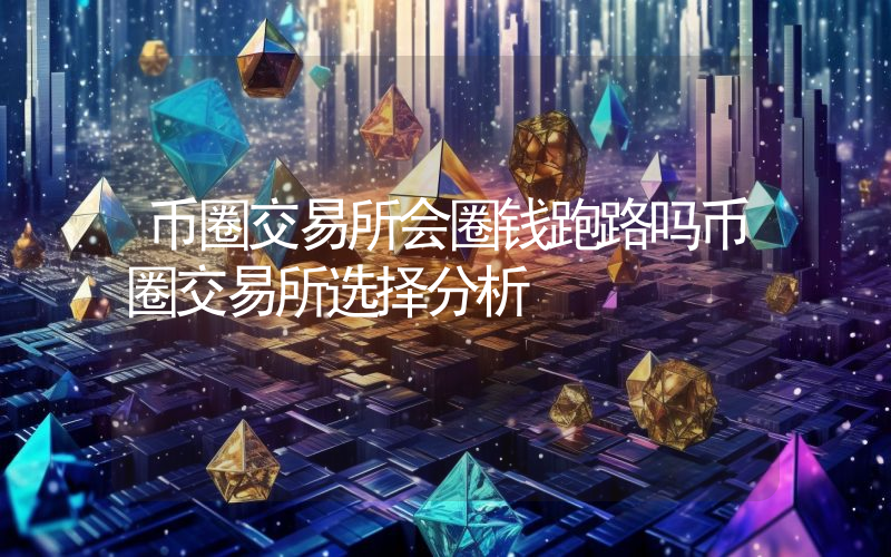 币圈交易所会圈钱跑路吗币圈交易所选择分析