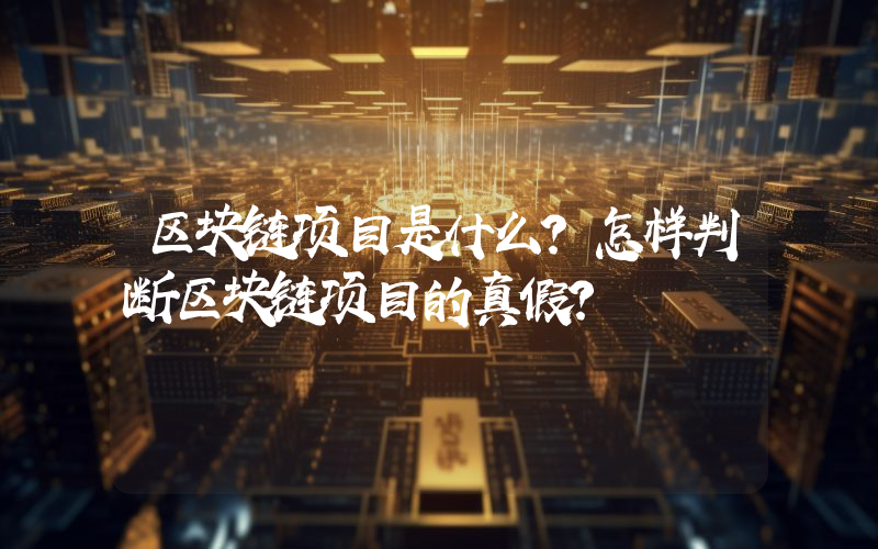 区块链项目是什么？怎样判断区块链项目的真假？
