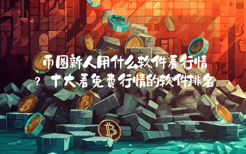 币圈新人用什么软件看行情？十大看免费行情的软件排名
