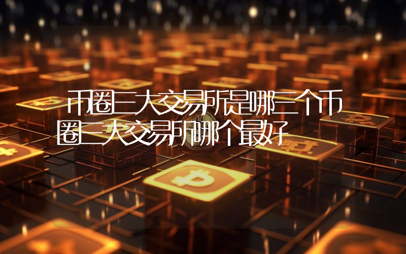 币圈三大交易所是哪三个币圈三大交易所哪个最好